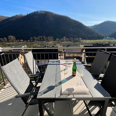 Ferienwohnung Moseltraum, 1-6 Pers, Mit 3 Schlafzimmer Und Panoramabalkon Müden Kültér fotó